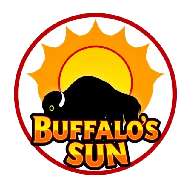 Buffalo's Sun slot machine logo